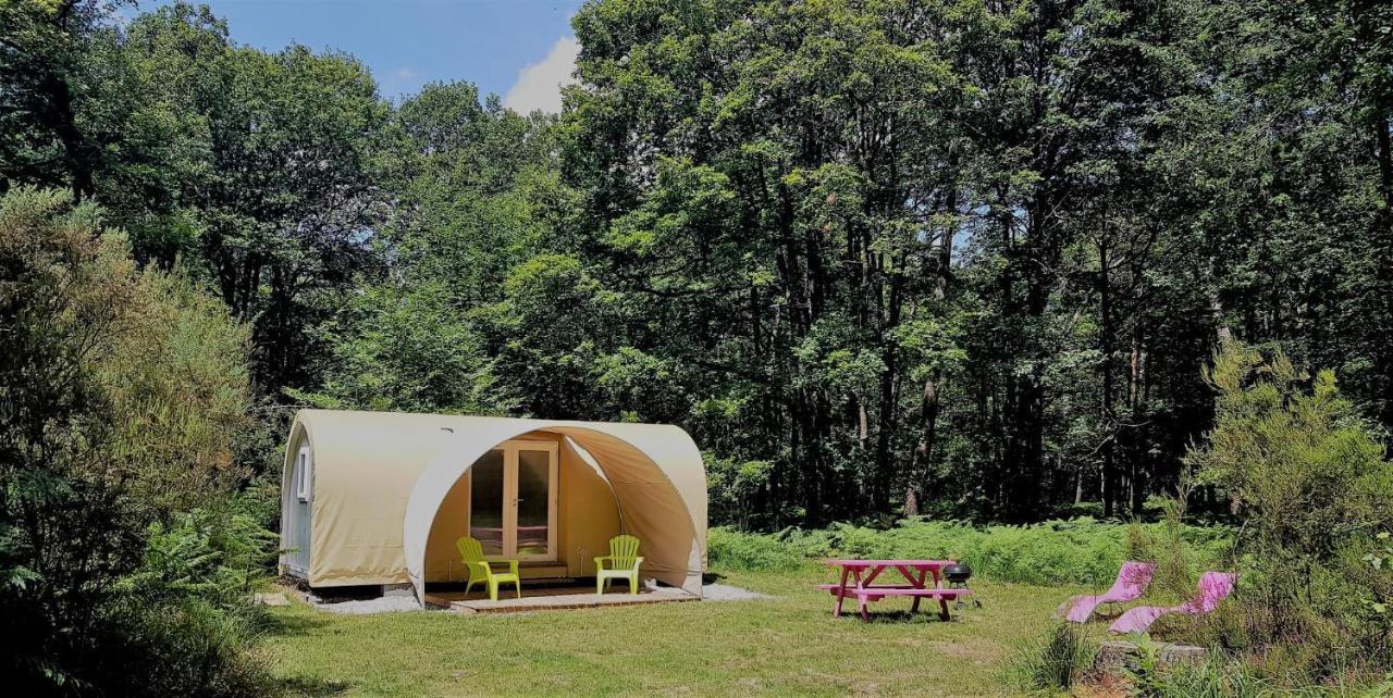 Camping Bois De St Hilaire Chalandray Exterior foto